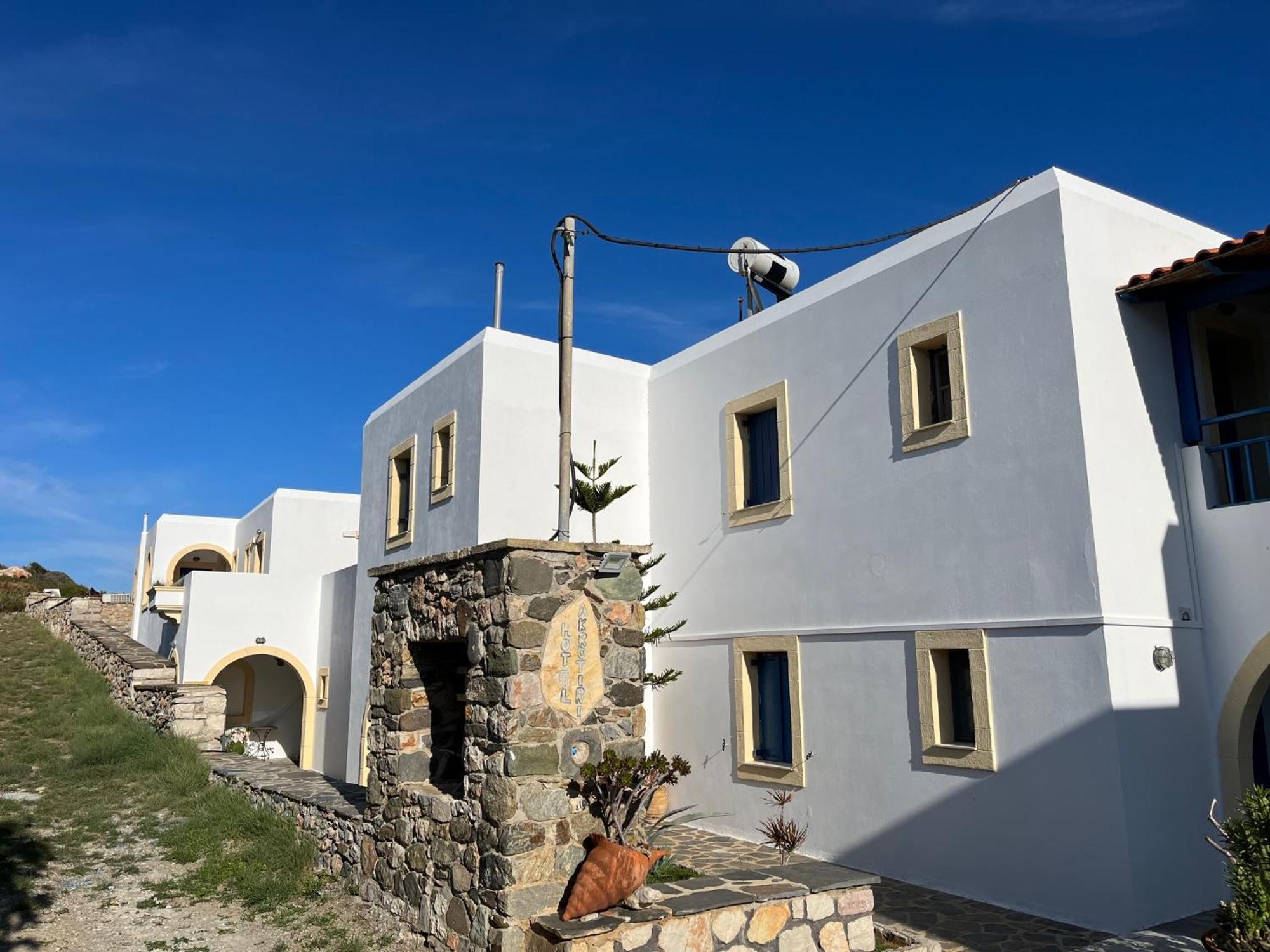Hotel Ξενοδοχειο Ακρωτηρι Platia Ammos Exterior foto
